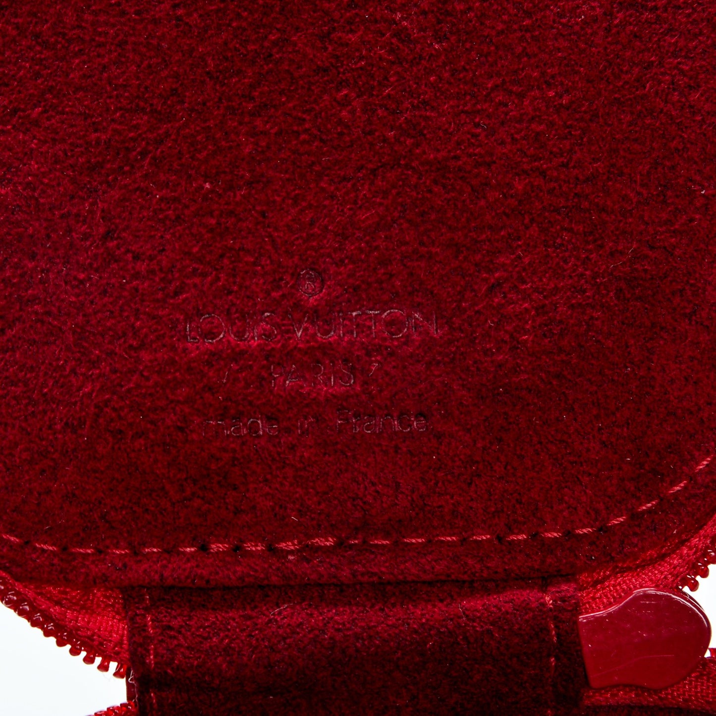 Epi Ecrin Bijoux 10cm Jewelry Box Case Red