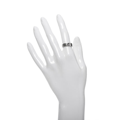 Cartier 18K White Gold 5.5mm LOVE Ring 50 5.25 2 of 4