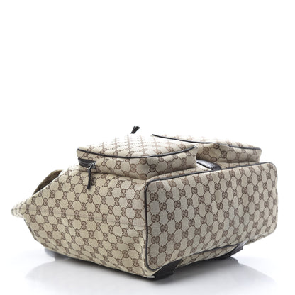 Gucci Monogram Backpack Dark Brown 3 of 12
