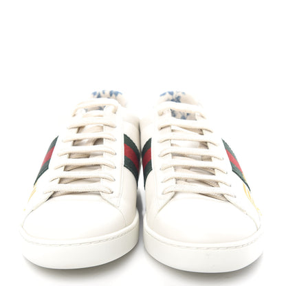 Gucci X SEGA Calfskin Ayers Web Guccy Womens Ace Sneakers 37.5 White 5 of 11