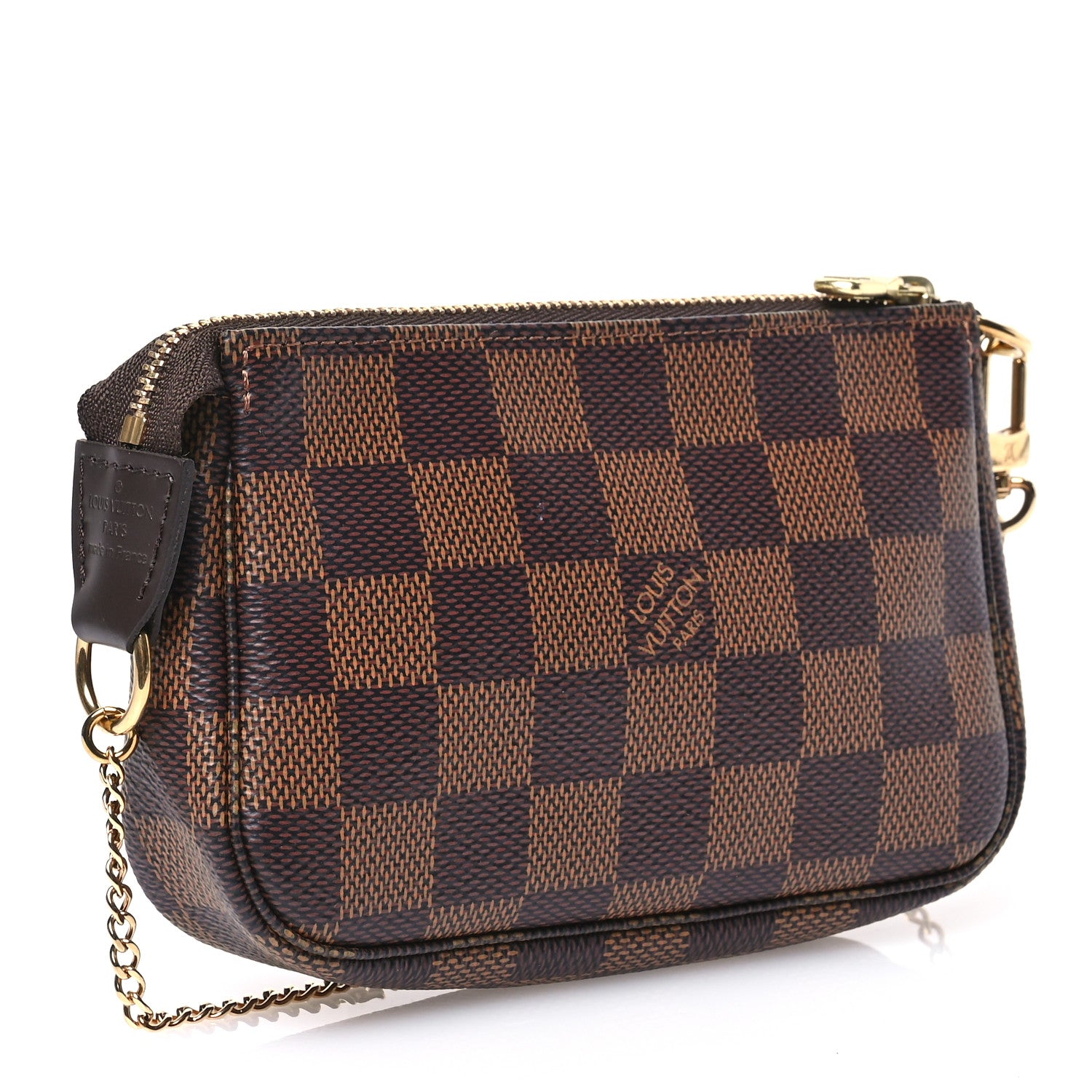 Louis Vuitton Damier Ebene Mini Pochette Accessories 3 of 7