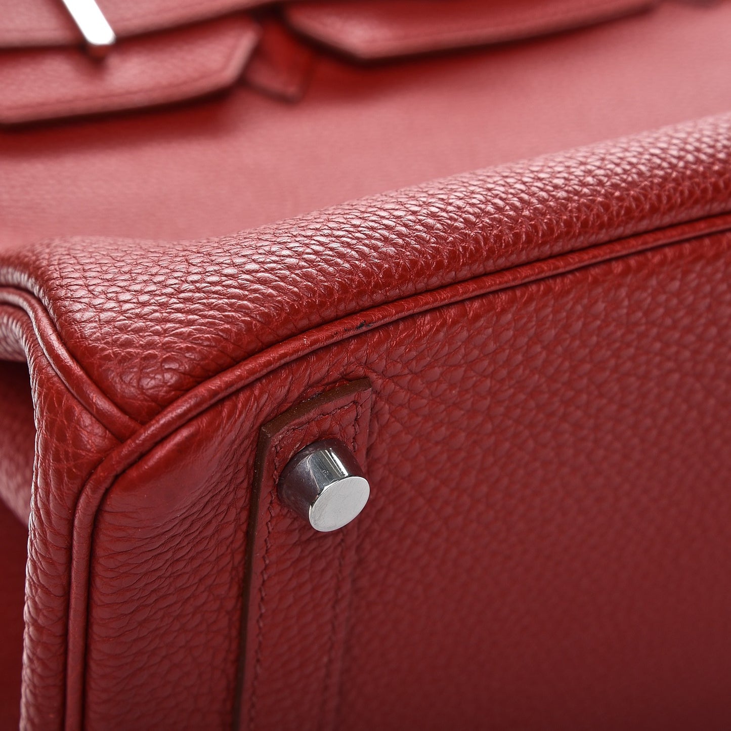 Togo Birkin 30 Rouge Garance