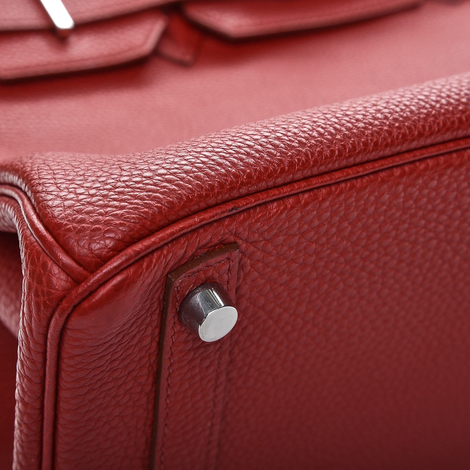 Hermes Togo Birkin 30 Rouge Garance 33 of 39