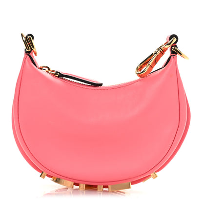 Fendi Vitello Grace New Matte Nano Fendigraphy Hobo Charm Pink Dalia 1 of 11