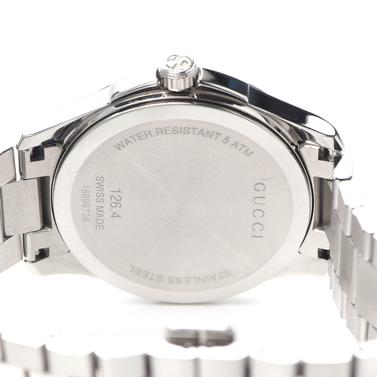 Gucci Stainless Steel 38mm G-Timeless Diamante Quartz Watch 4 of 6