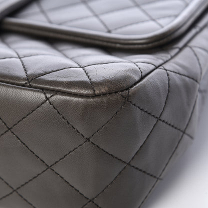 Chanel Lambskin Quilted Elementary Chic Flap Grey 9 of 18