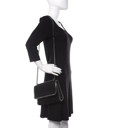 Stella McCartney Shaggy Deer Falabella Messenger Black 2 of 9