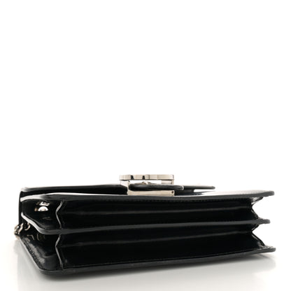 Gucci Shade Lux Calfskin Small Interlocking G Shoulder Bag Black 4 of 16
