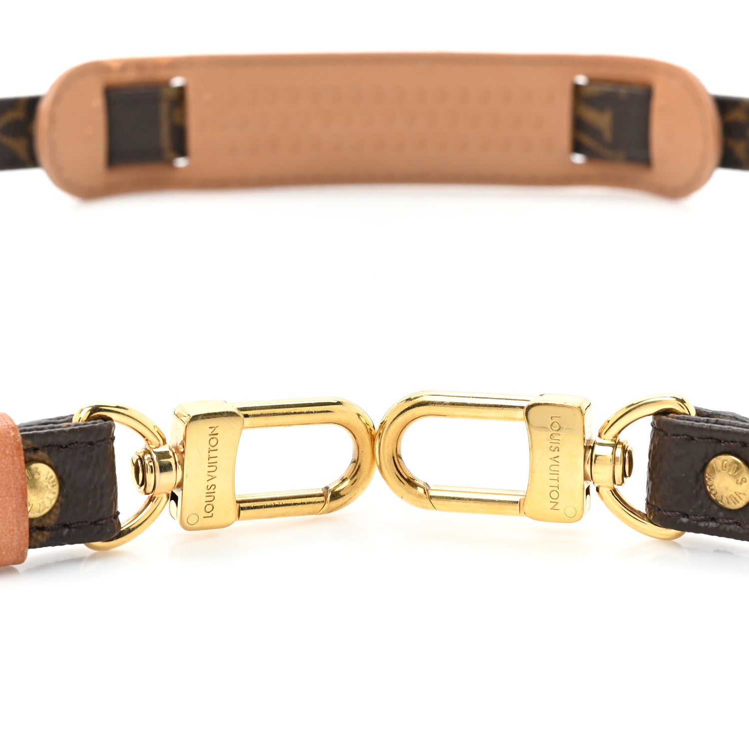 Louis Vuitton LOUIS VUITTON Monogram 16mm Adjustable Shoulder Strap 3 of 4