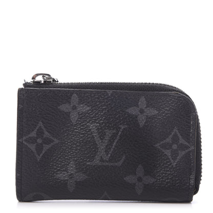 Louis Vuitton Monogram Eclipse Coin Purse 1 of 8