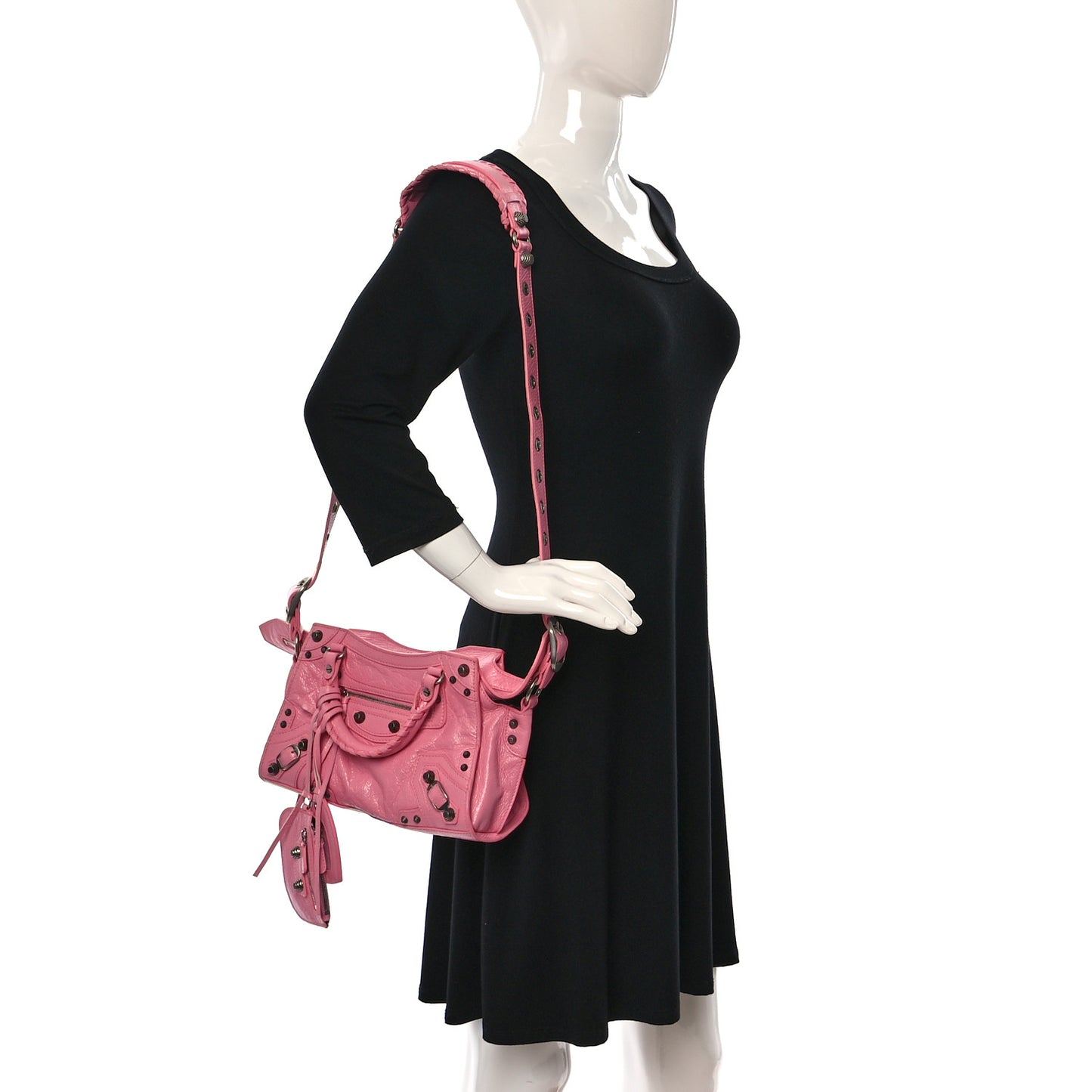Agneau Arena Neo Cagole Handbag XS Sweet Pink