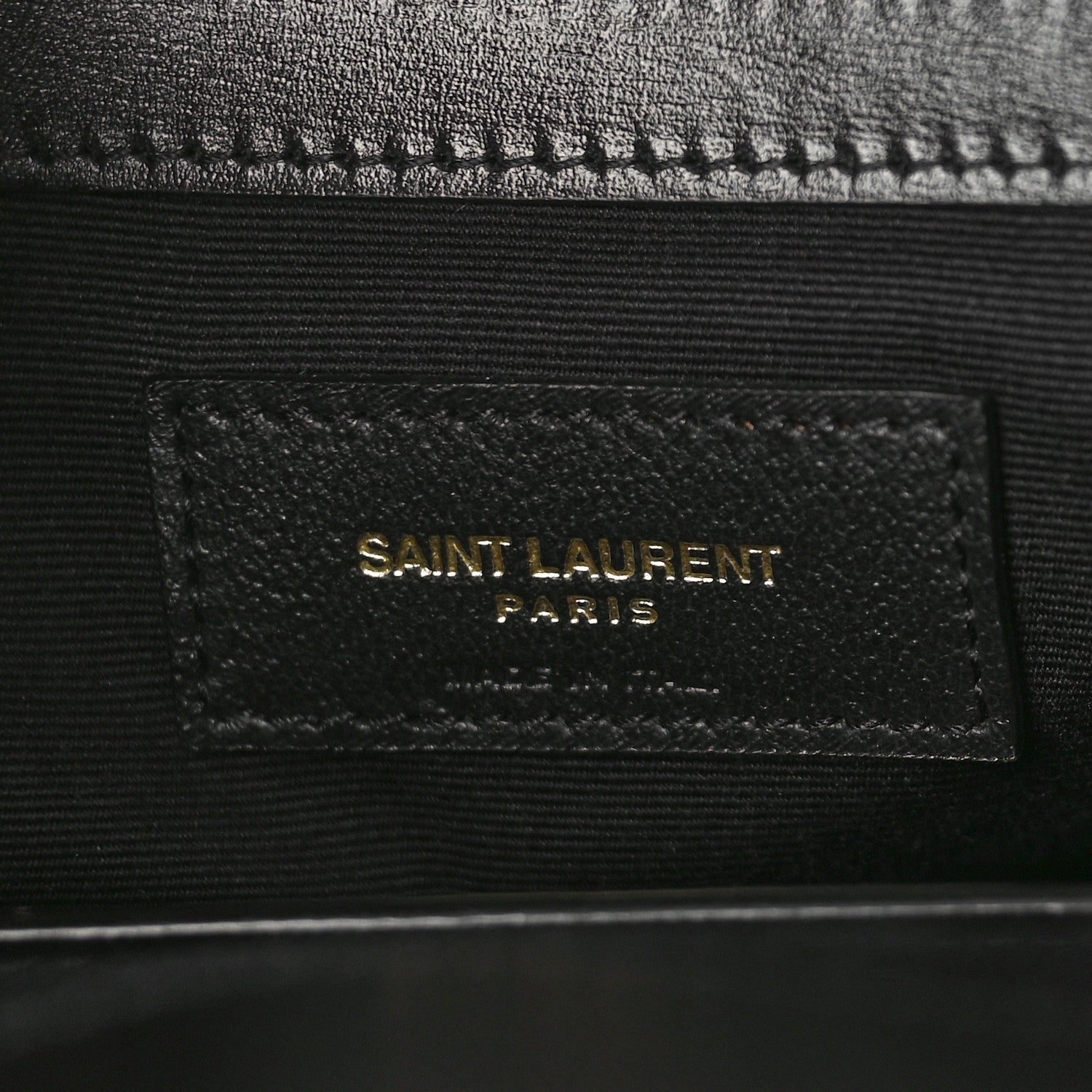Saint Laurent Calfskin Small Manhattan Shopper Tote Black 6 of 8