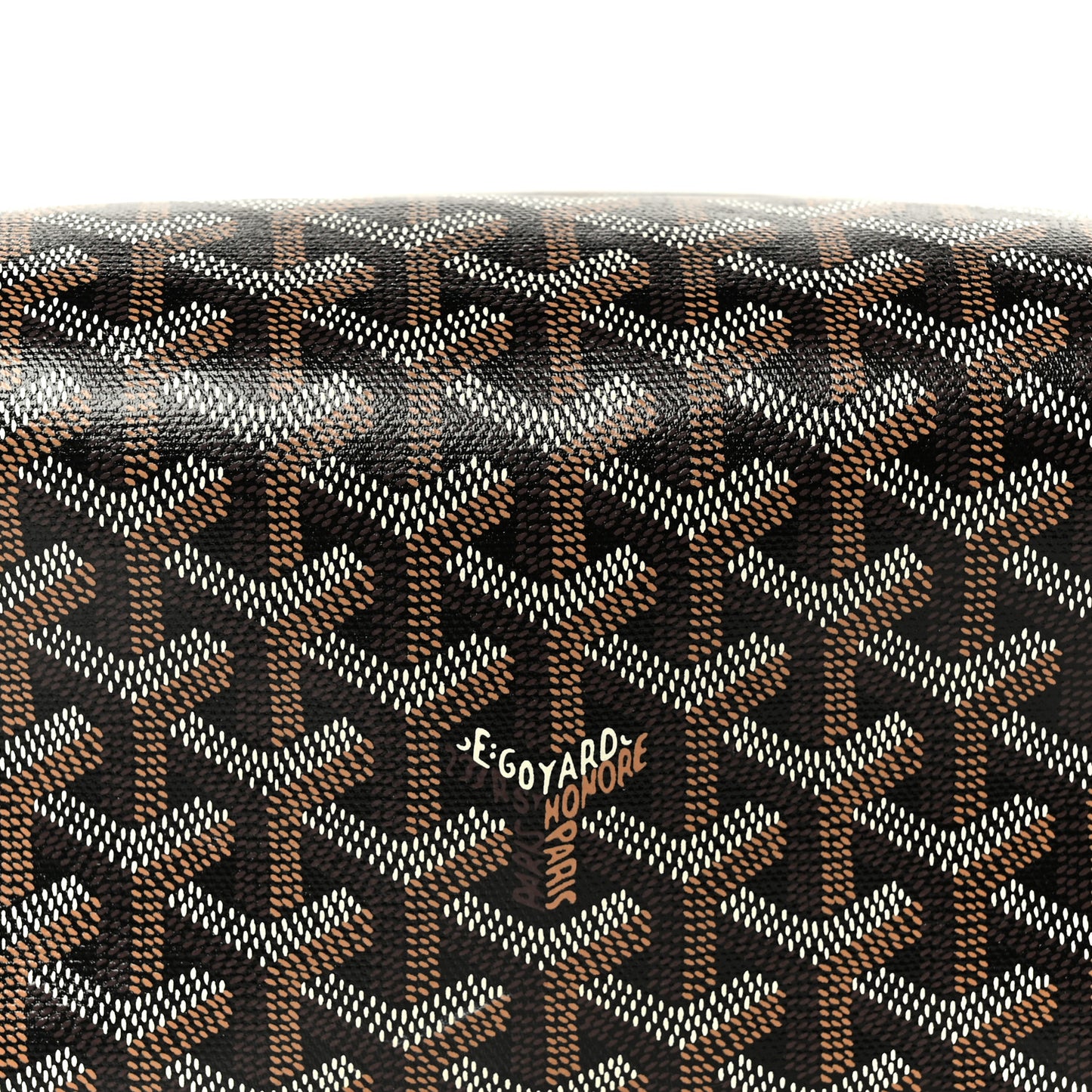 Goyardine Boeing 25 Trousse de Toilette Black