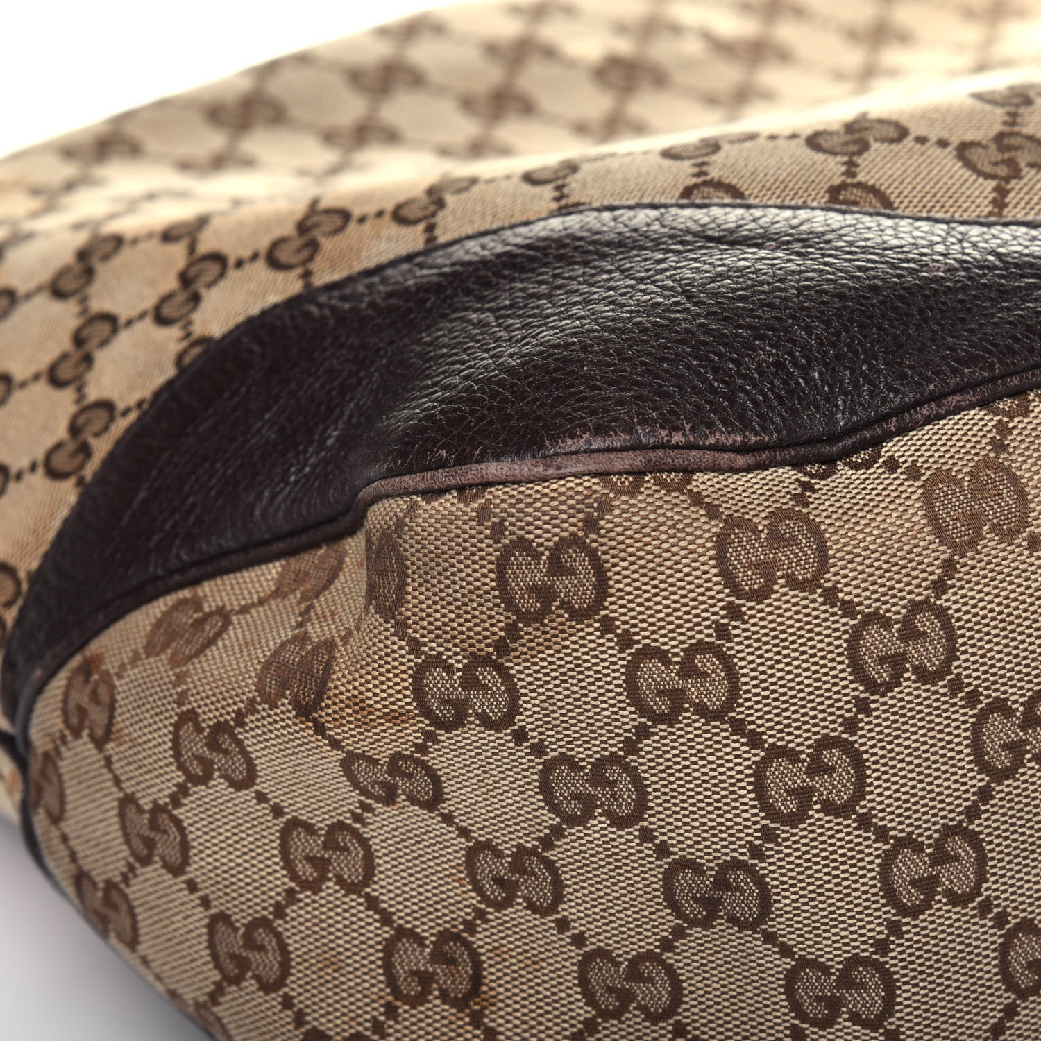 Gucci Monogram Charlotte Medium Hobo Brown 18 of 29