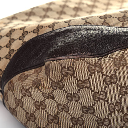 Gucci Monogram Charlotte Medium Hobo Brown 18 of 29