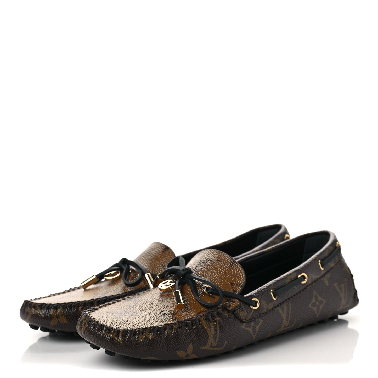 Patent Reverse Monogram Gloria Loafers 40