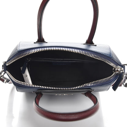 Givenchy Sugar Goatskin Tri-Color Small Antigona Navy Burgundy 6 of 9