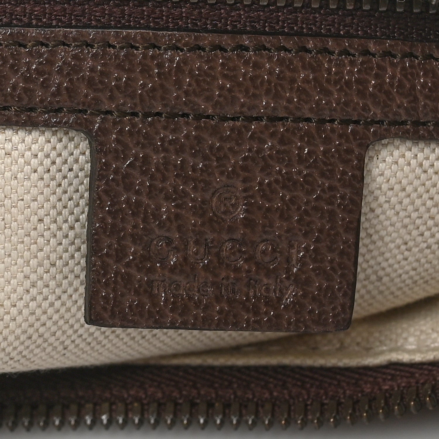 Gucci GG Supreme Monogram Web Small Ophidia Half Moon Hobo Brown 6 of 10