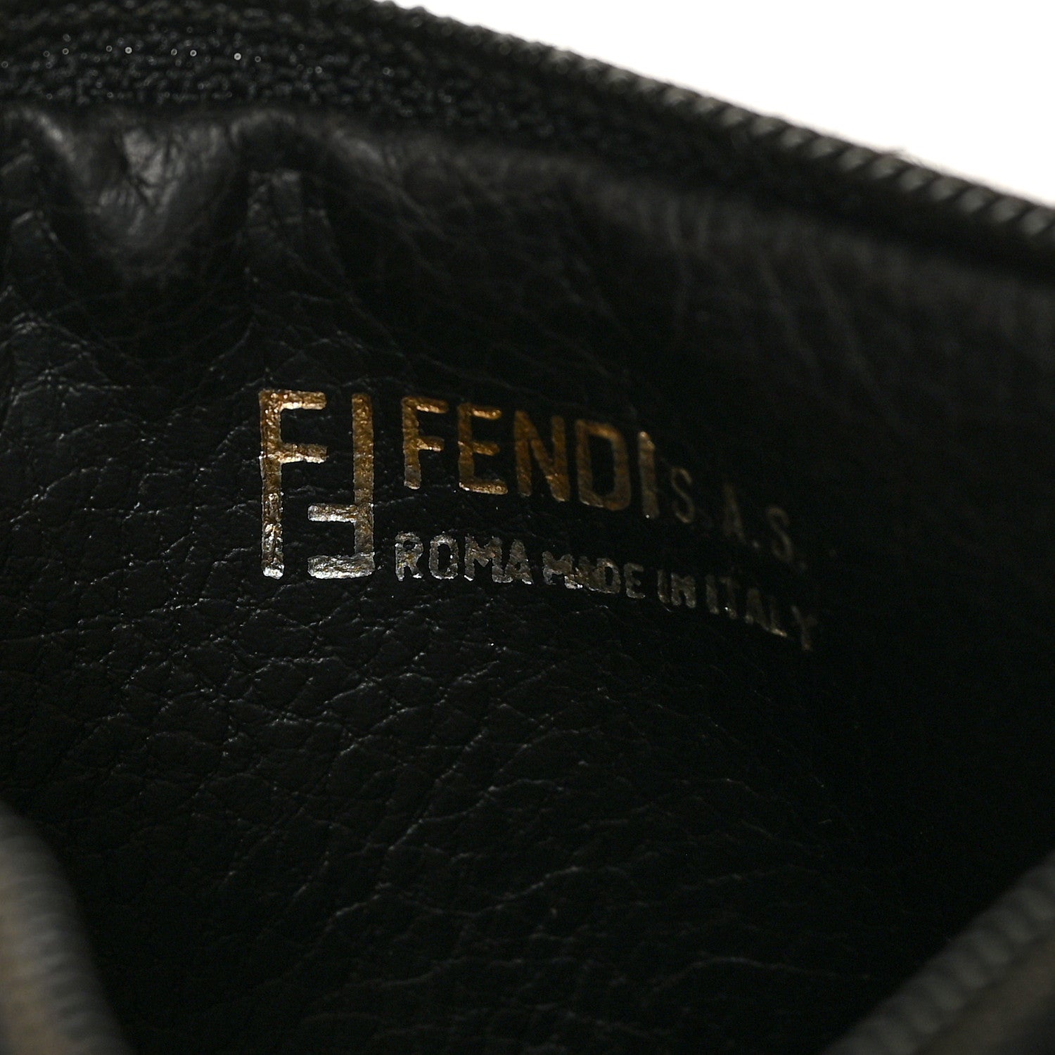 Fendi Zucca Coin Pouch Key Case Tobacco 5 of 7