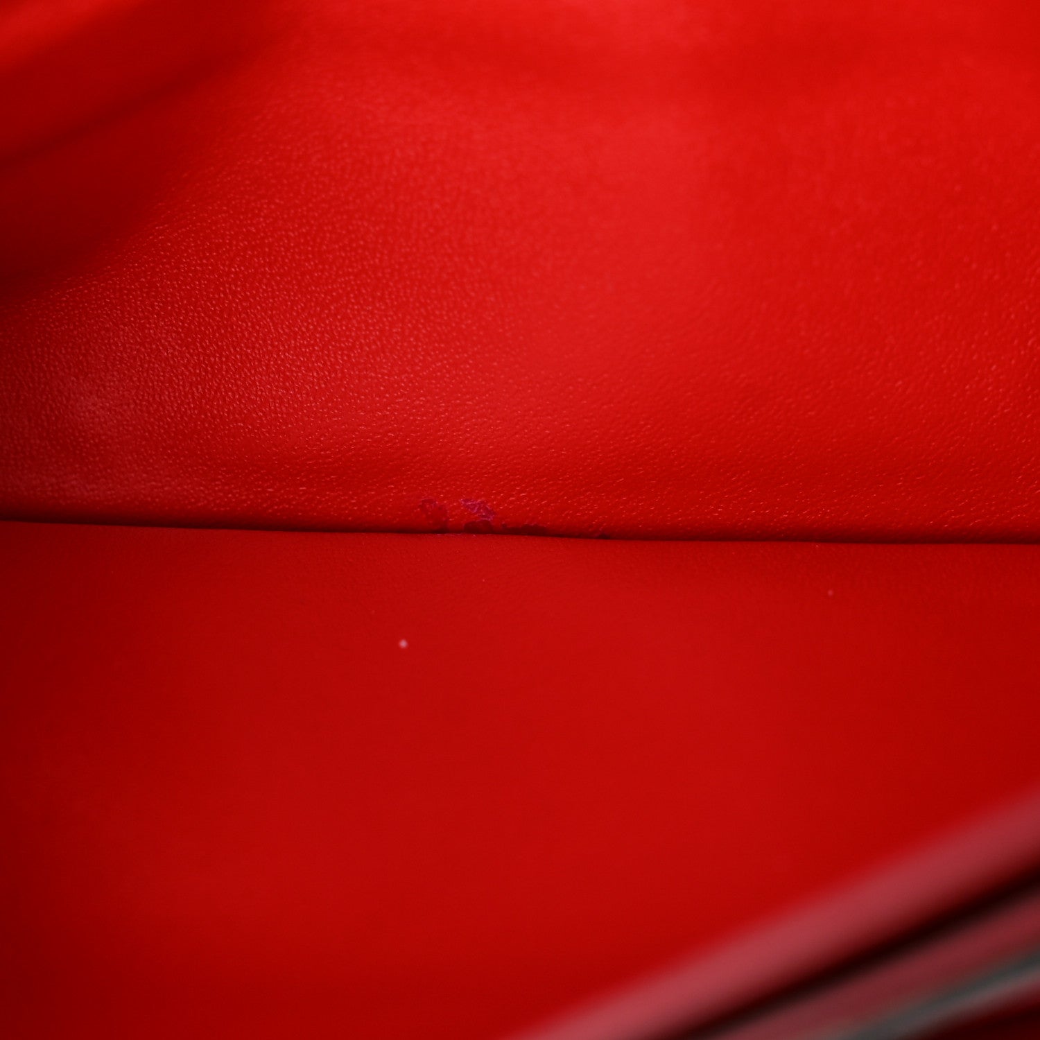 Alexander McQueen Calfskin Wallet on Chain Red 10 of 11