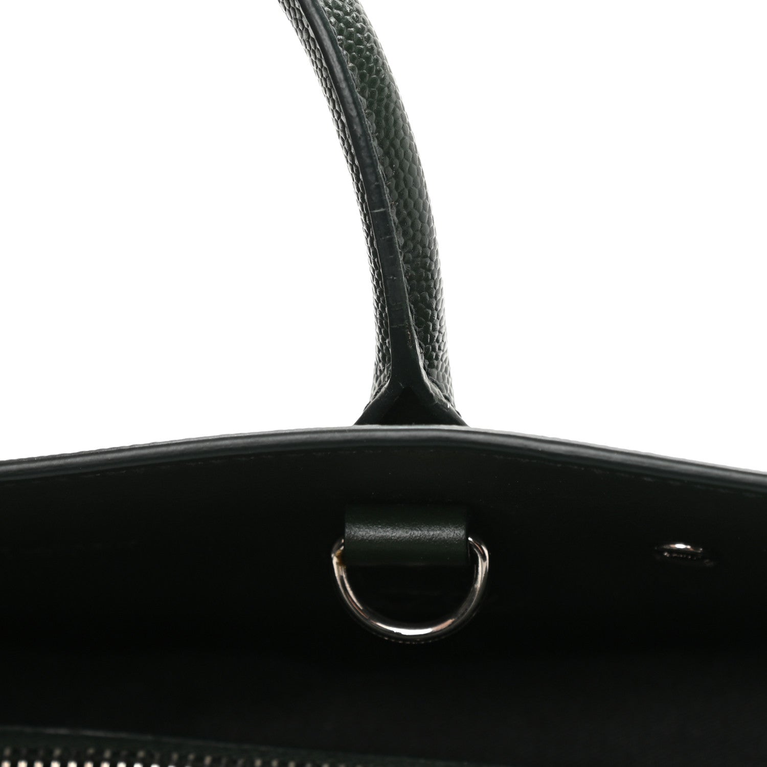 Saint Laurent Grained Calfskin Baby Sac De Jour Dark Pine 12 of 14