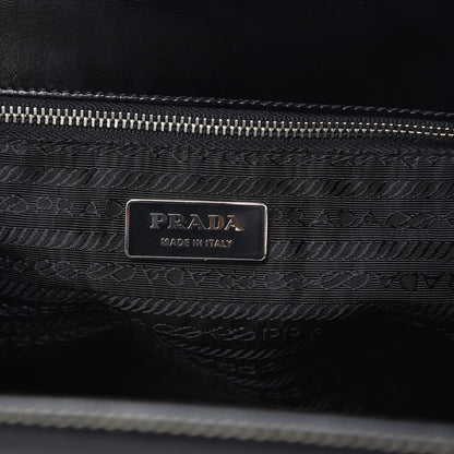 Prada Tessuto Nylon Soft Calf Tote Black 6 of 15