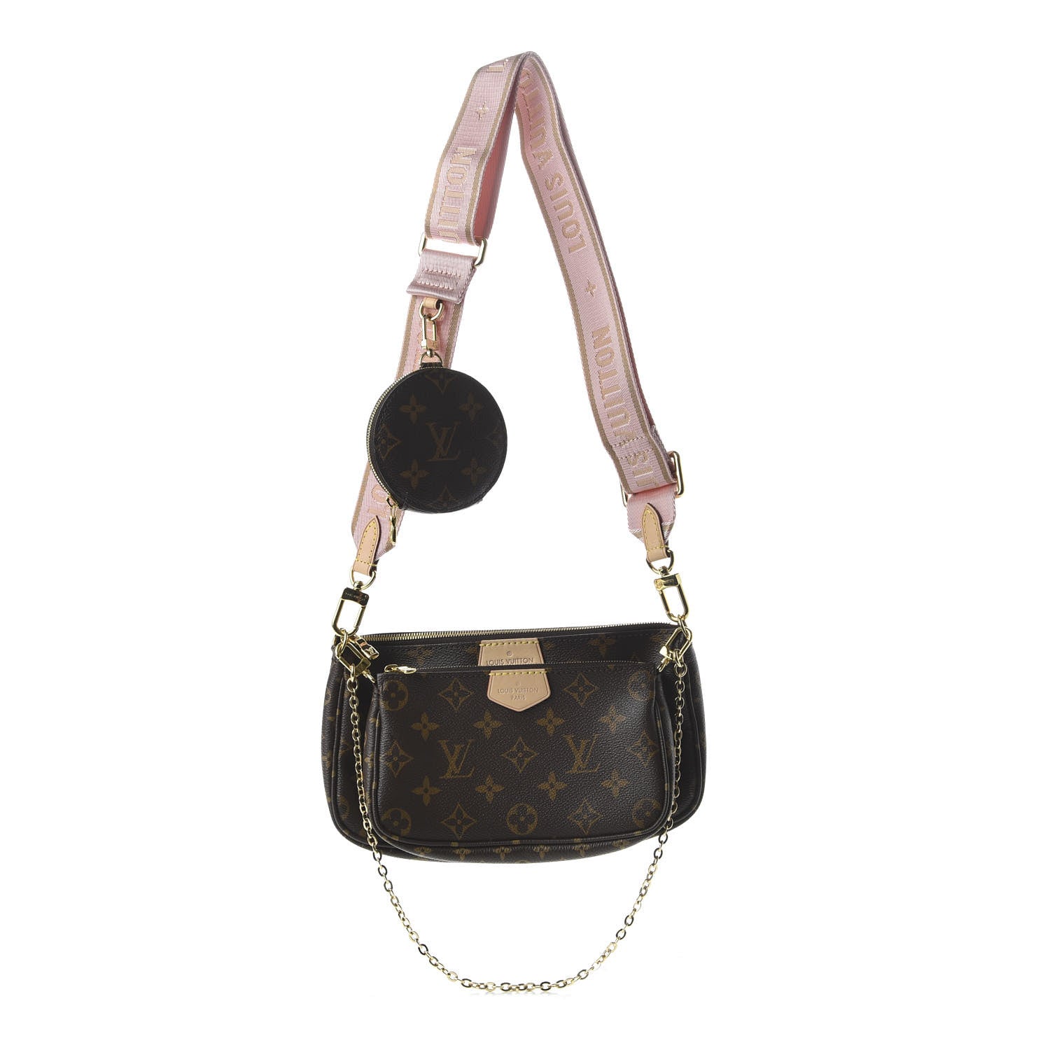 Louis Vuitton Monogram Multi Pochette Accessories Rose Clair 1 of 11