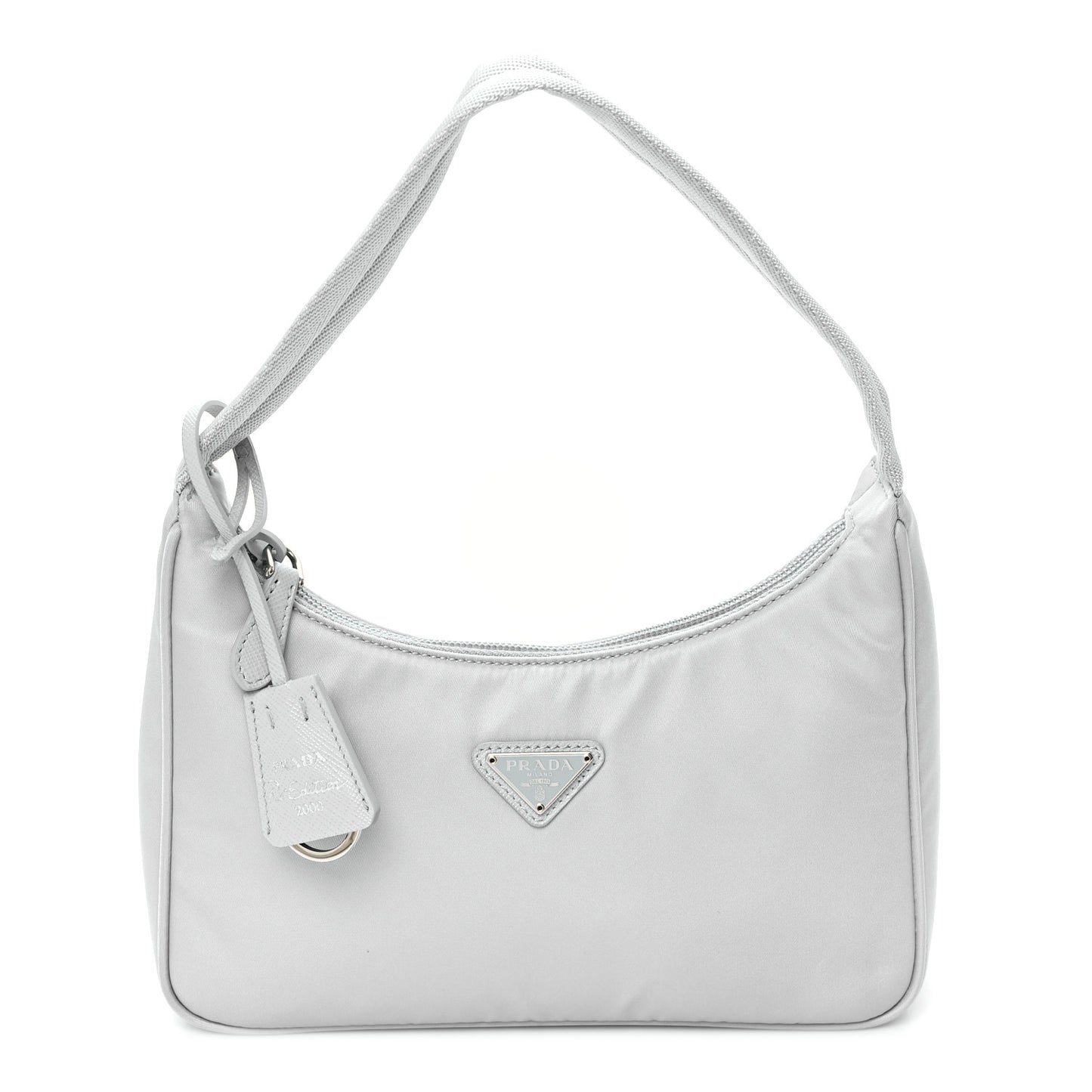 Tessuto Nylon Mini Re-Edition 2000 Bag Fiordaliso