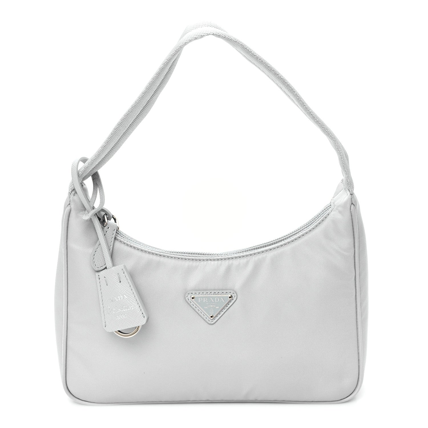 Prada Tessuto Nylon Mini Re-Edition 2000 Bag Fiordaliso 1 of 10