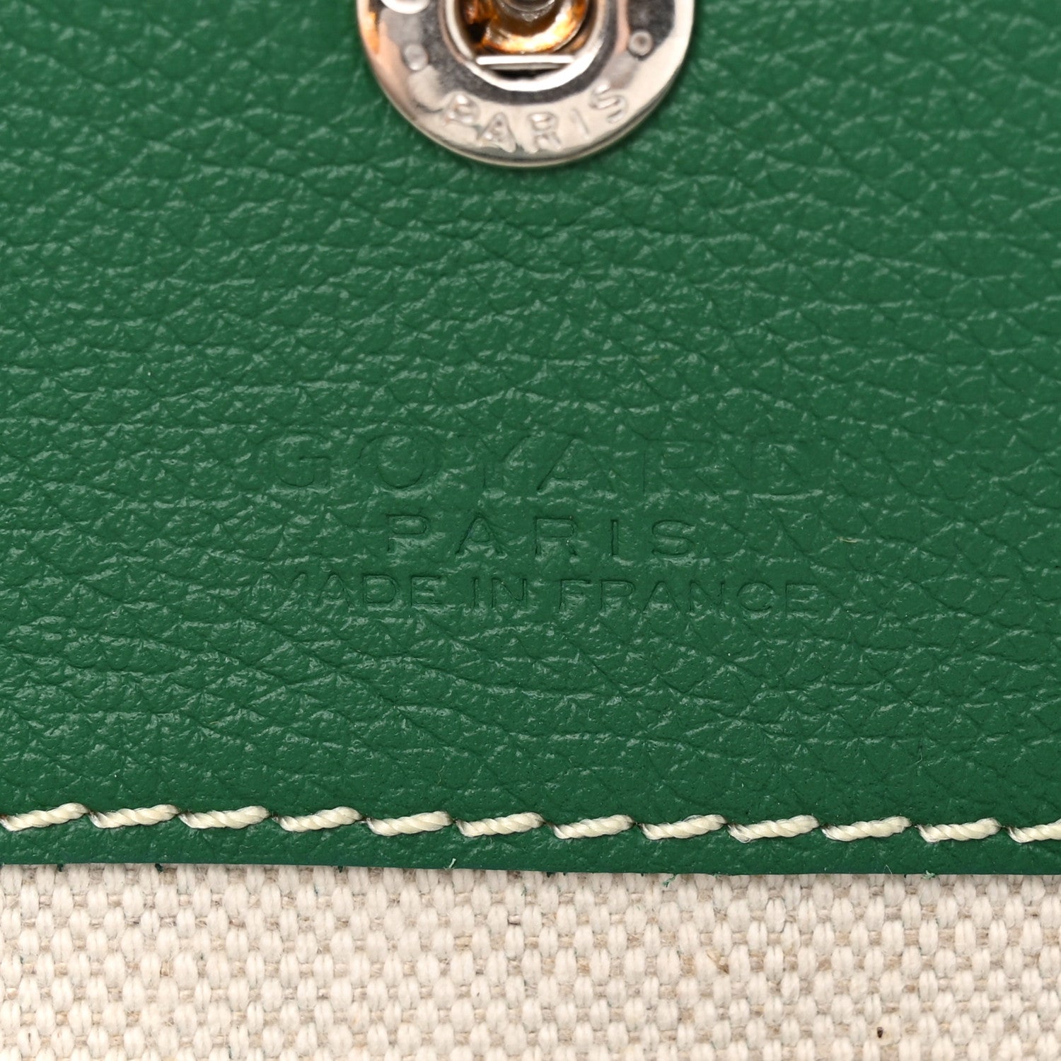 Goyard Goyardine Saint Louis PM Green 6 of 9