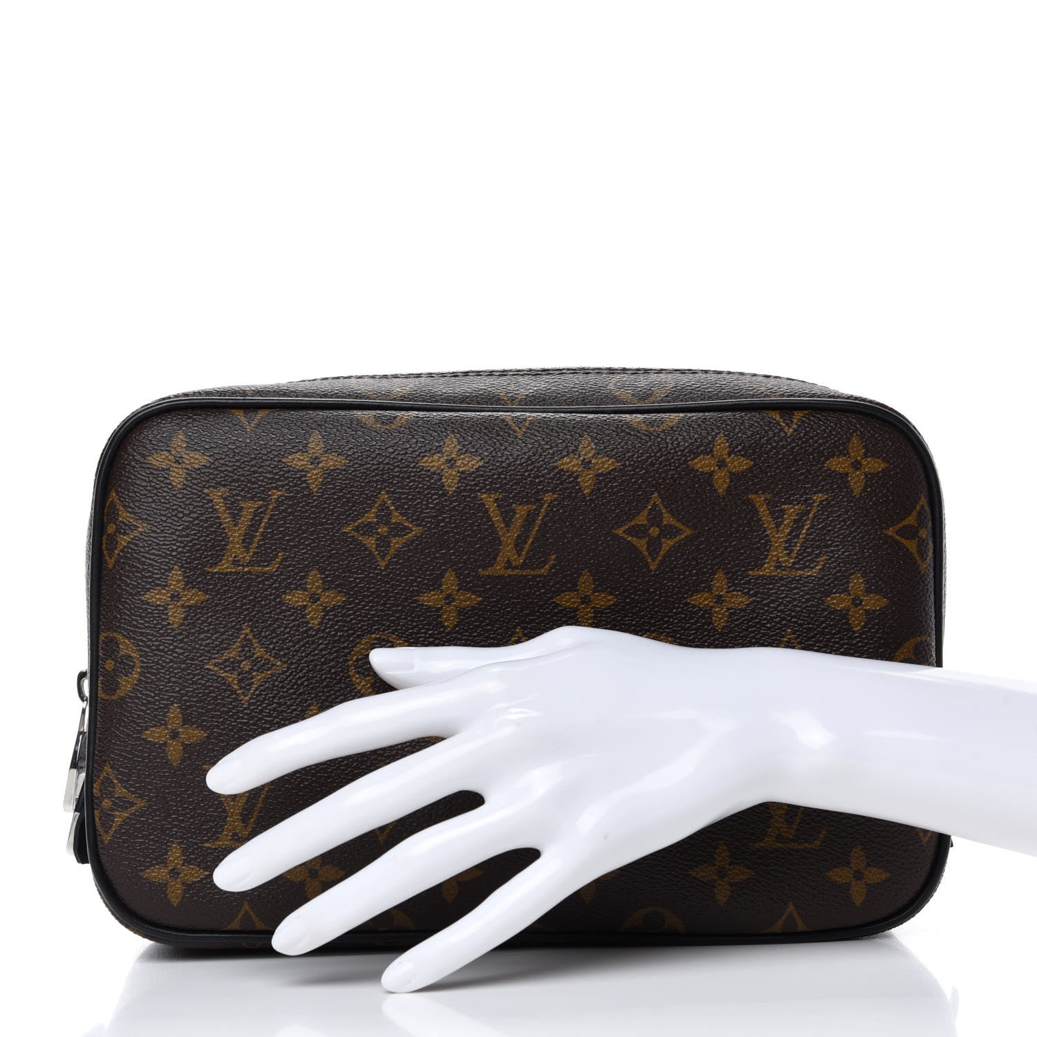 Louis Vuitton Monogram Macassar Toilet Pouch GM 2 of 6