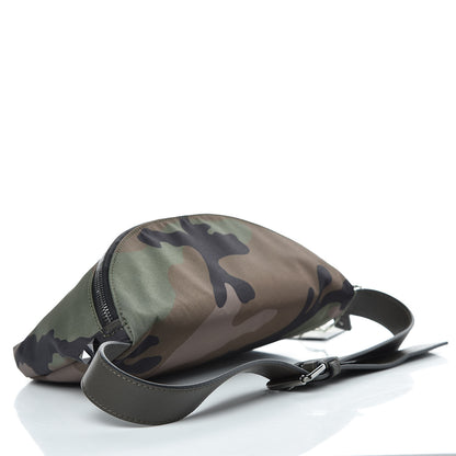 Valentino Garavani Nylon Nappa Camouflage Belt Bag Army Green 4 of 8