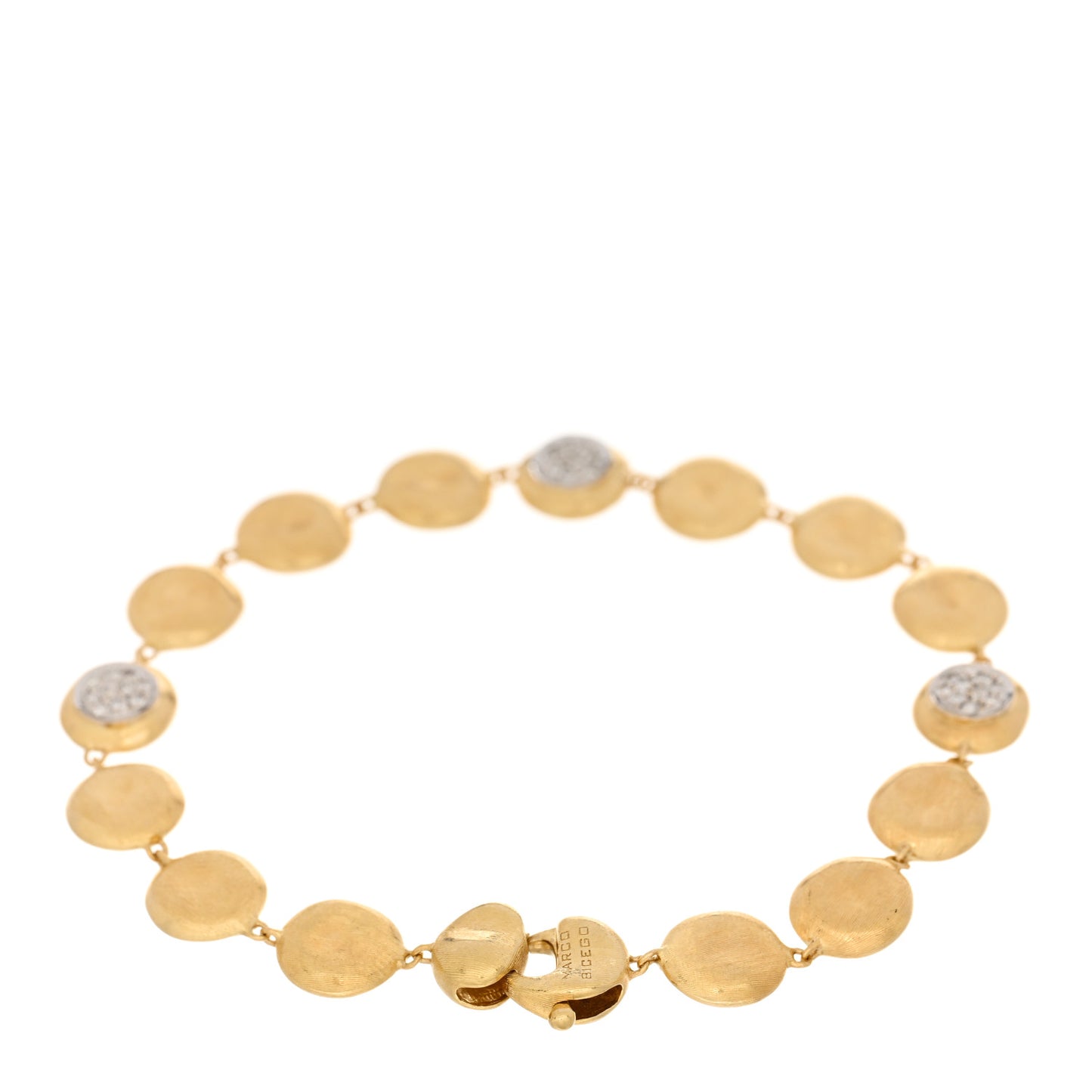 18K Yellow Gold Diamond Jaiuper Bracelet