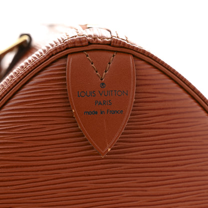 Louis Vuitton Epi Speedy 25 Kenyan Fawn 6 of 13
