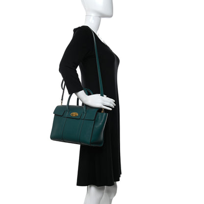 Mulberry Classic Grain Small New Bayswater Ocean Green 2 of 12
