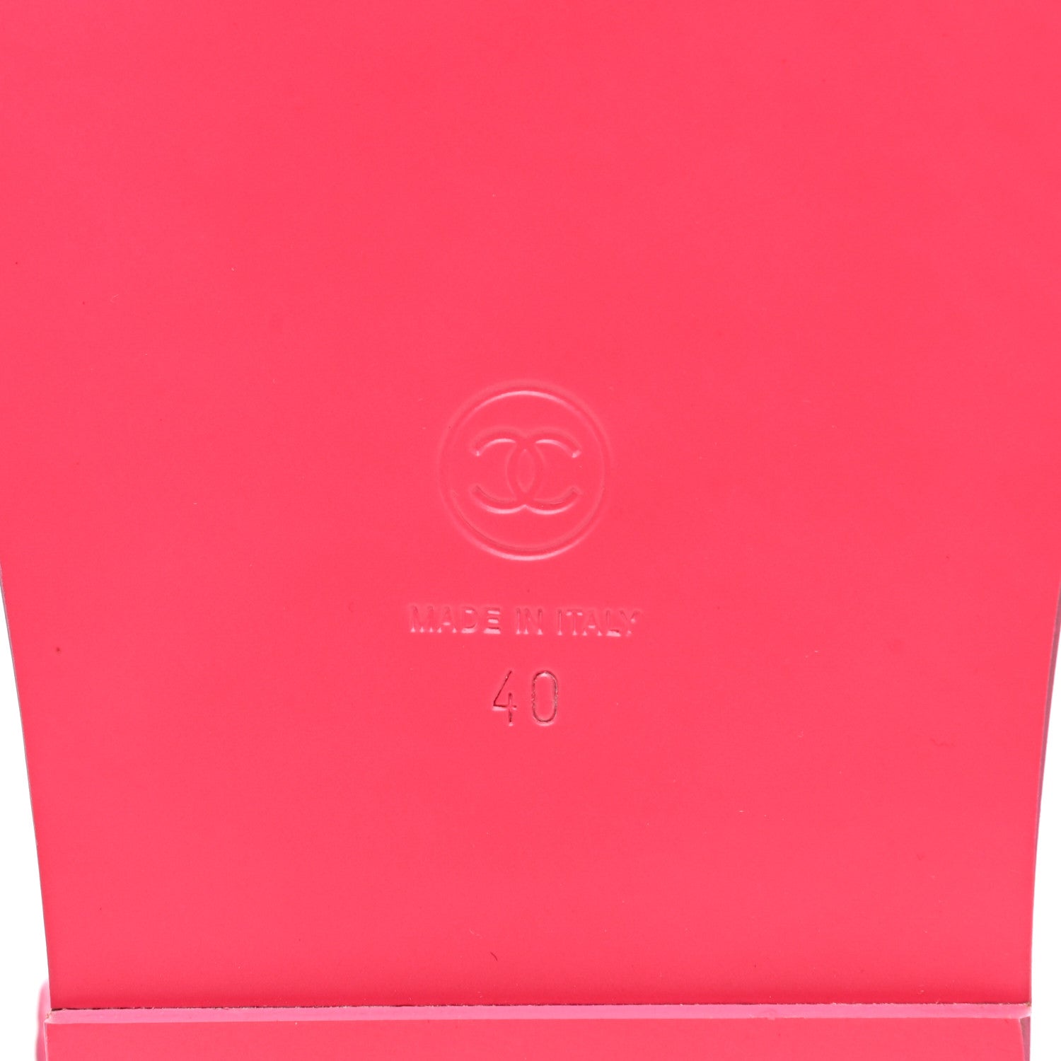 Chanel Knit Fabric Velcro Dad Sandals 40 Pink 6 of 12