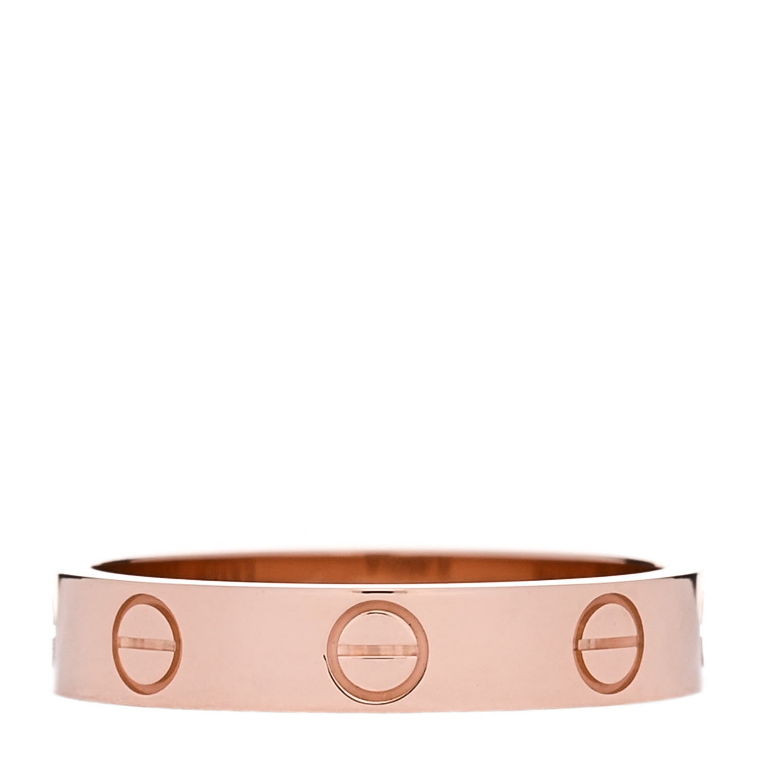 Cartier 18K Pink Gold 3.5mm LOVE Wedding Band Ring 52 6 3 of 5