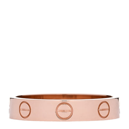 Cartier 18K Pink Gold 3.5mm LOVE Wedding Band Ring 52 6 3 of 5