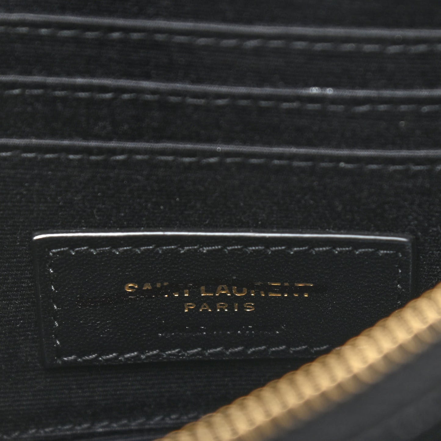 Grained Lambskin Quilted Mini Becky Double Zip Bag Black