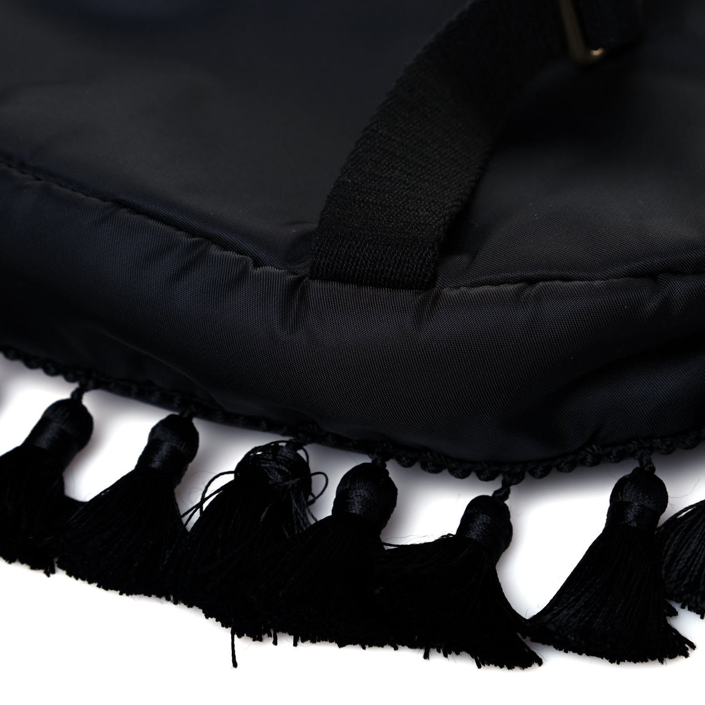 Nylon Heart L'amore Patch Mini Backpack Black