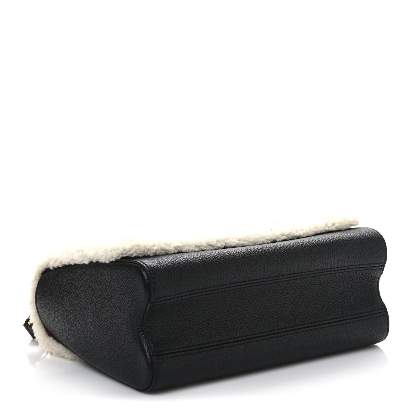 Monogram Calfskin Teddy Twist MM Black