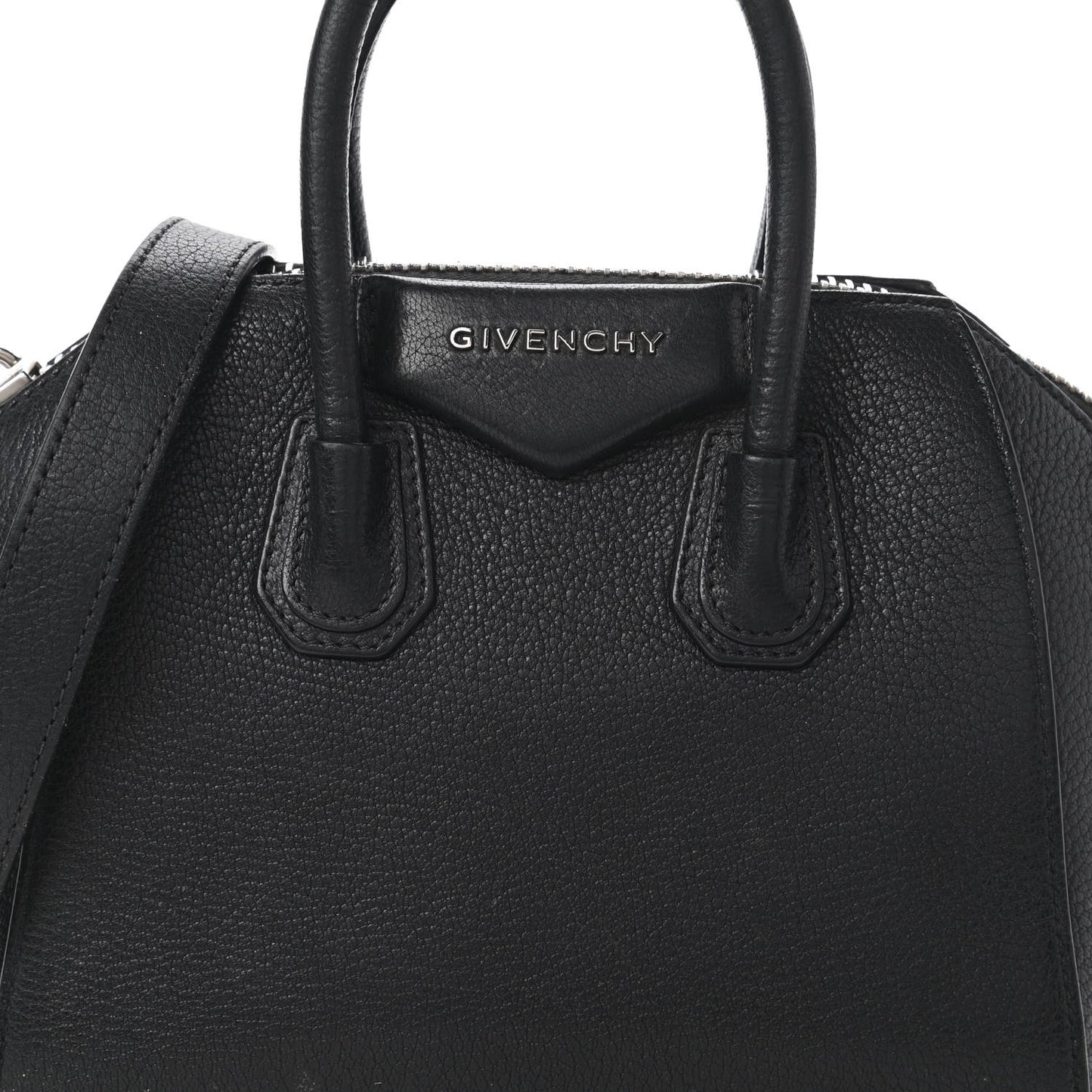 Sugar Goatskin Mini Antigona Black