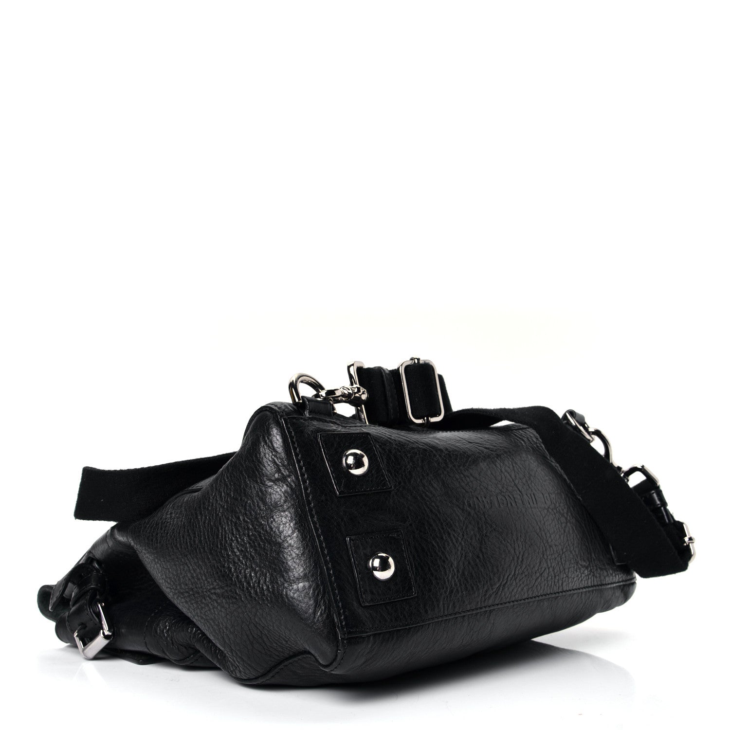 Mulberry Natural Calfskin Large Cara Delevingne Convertible Satchel Black 3 of 4