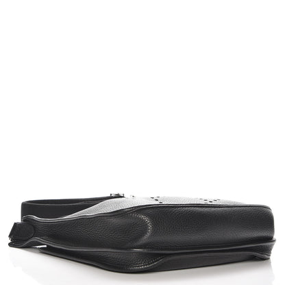 Hermes Taurillon Clemence Evelyne III PM Black 4 of 7