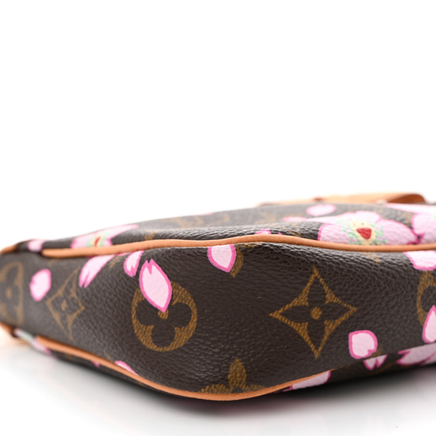 Monogram Cherry Blossom Pochette Accessories Brown