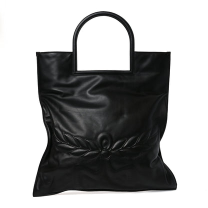 MCM Calfskin Aren Mega Honors Tote Black 1 of 9