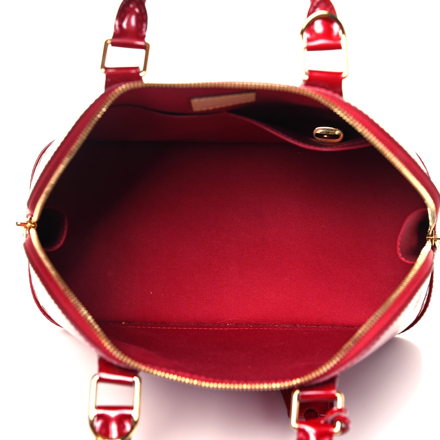 Louis Vuitton Vernis Alma PM Pomme D'Amour 5 of 9
