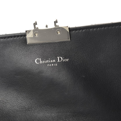 Christian Dior Patent Cannage Miss Dior Promenade Pouch Black 8 of 9