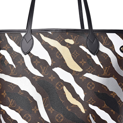 Louis Vuitton X LOL Monogram Neverfull MM Gold Silver 11 of 11