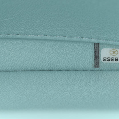 Chanel Lambskin Quilted Small Trendy CC Flap Dual Handle Bag Light Blue 7 of 12